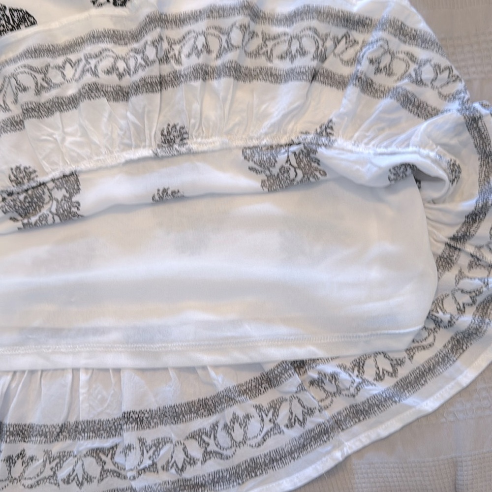 Entro dress white and black print size M - Picture 8 of 8